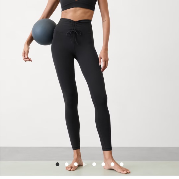 Athleta Elation Cinch Ultra High Rise Legging Black Small New - Picture 3 of 5